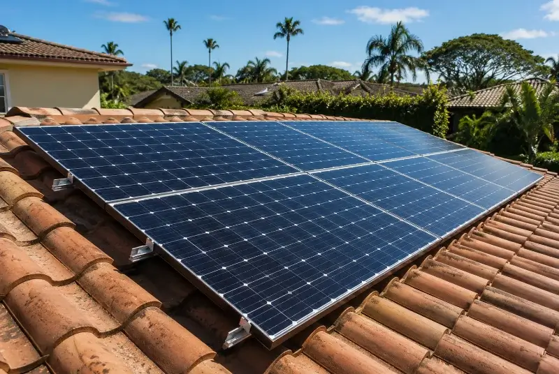 Installation de panneaux solaires à Saint-Sigismond